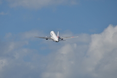 伊丹空港　離陸