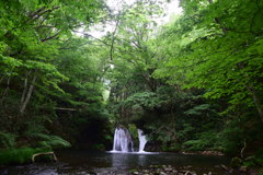 岡山県　新庄村　新庄不動瀧女瀧２０１７