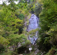 兵庫県　神河新田　不動の滝（水ケ野滝）