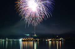 兵庫県　福良湾花火大会