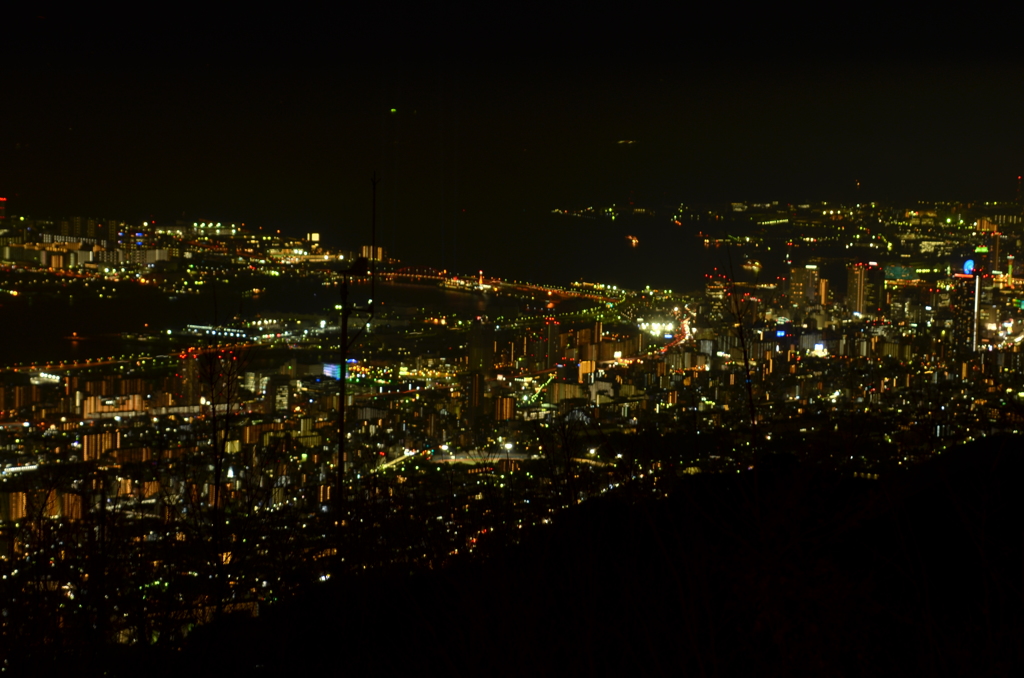 六甲山からの夜景
