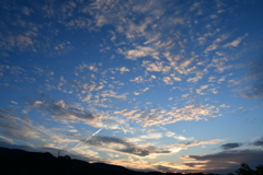 北摂　初秋の空