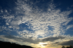 北摂　初秋の空