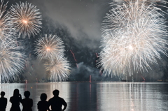 宮津燈篭流し花火大会２０１６