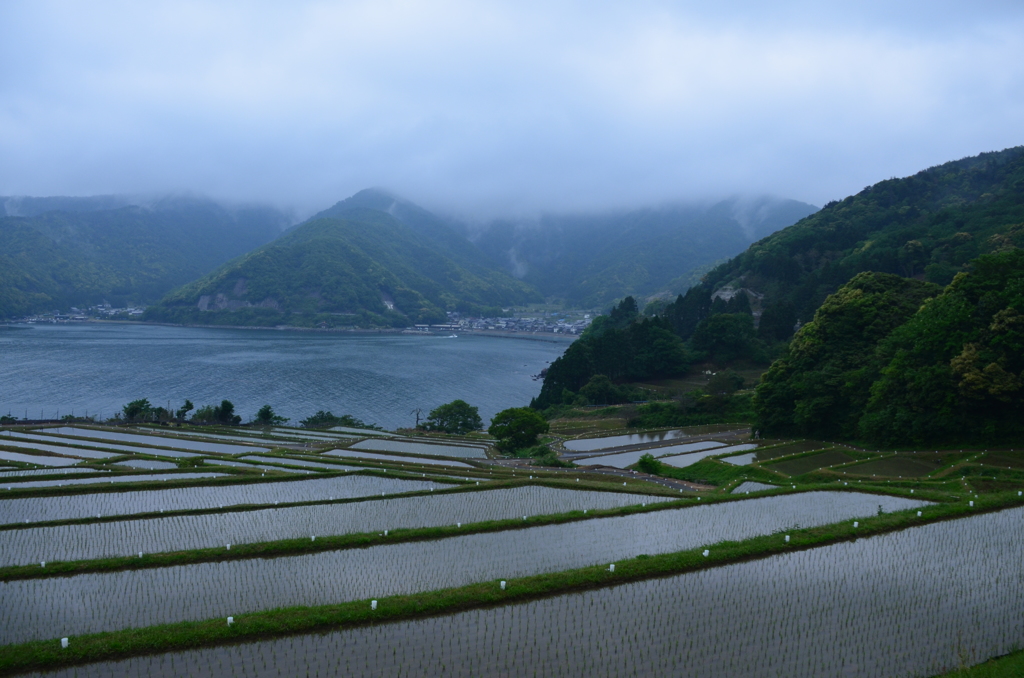 福井県　　若狭小浜　田烏棚田