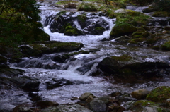 岡山県鏡野　白賀渓谷