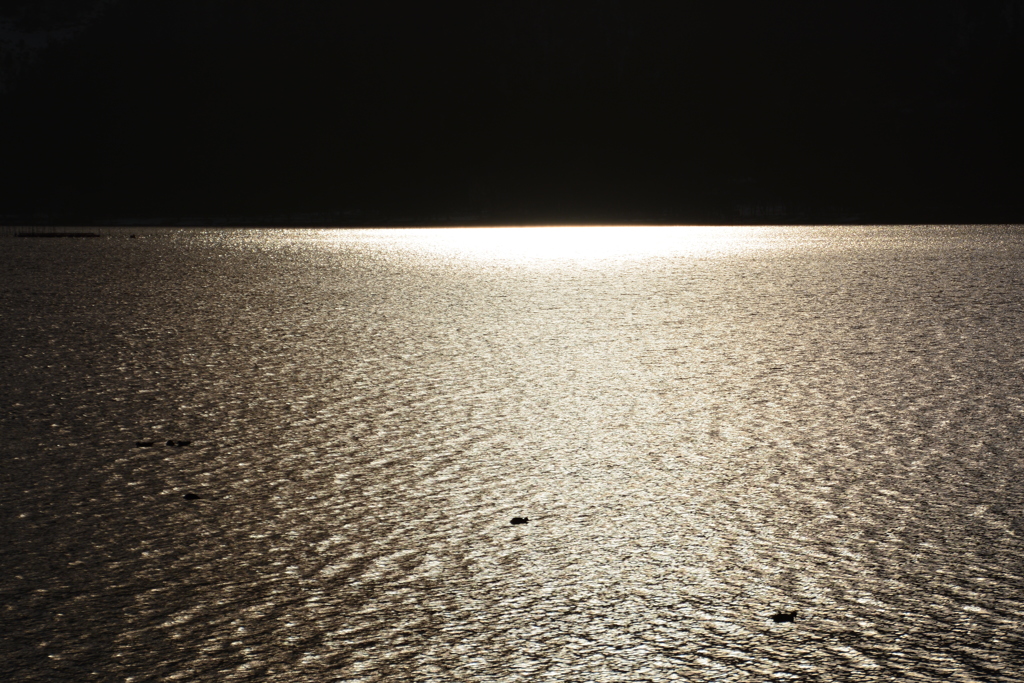 奥びわ湖　冬の風景