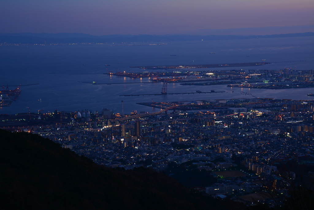 日本三大夜景　神戸市六甲山天覧台