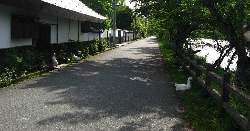 城下町の風景