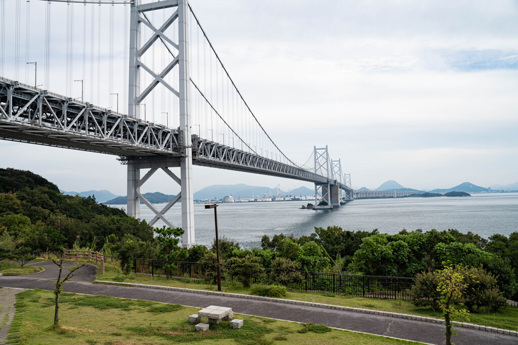 瀬戸大橋　与島パーキングより