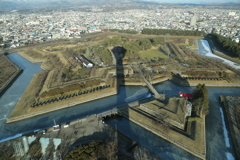 五稜郭タワーより