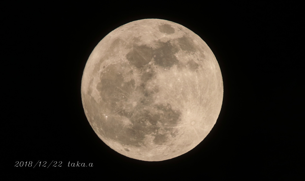 雲間から、今晩は