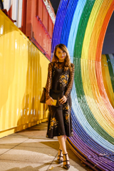 Girl Under The Rainbow