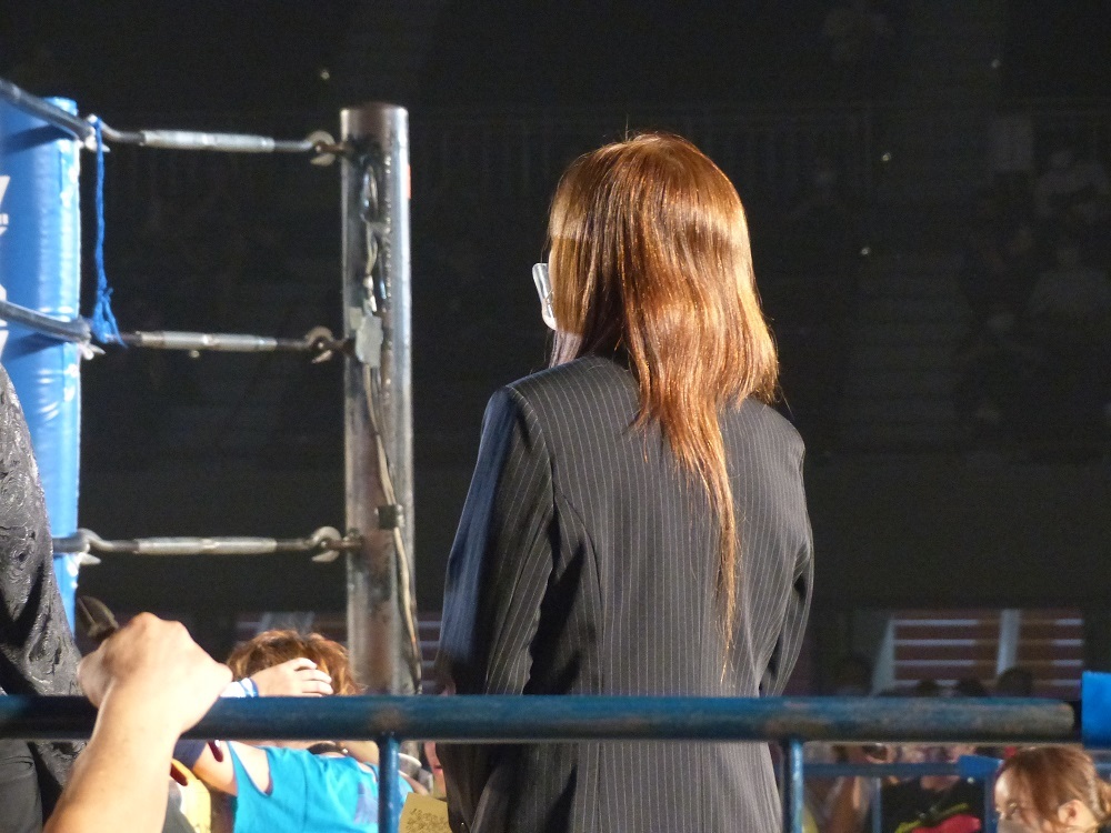 プロデユーサーが来てた