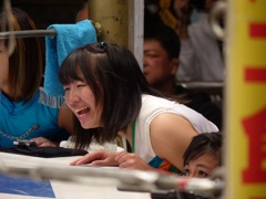 猪木がリング上で発表した