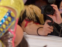 全日本から帰って来た長州が