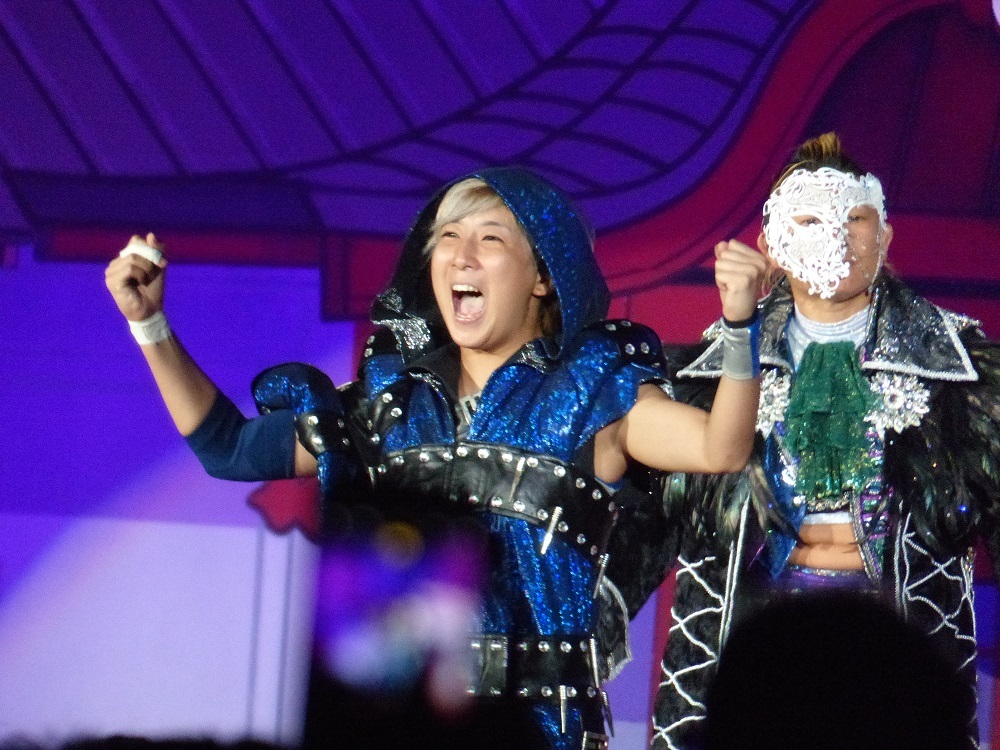 男は大会場がありますねえ