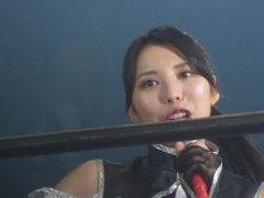 この人はライジンラウンドガールか何かだった