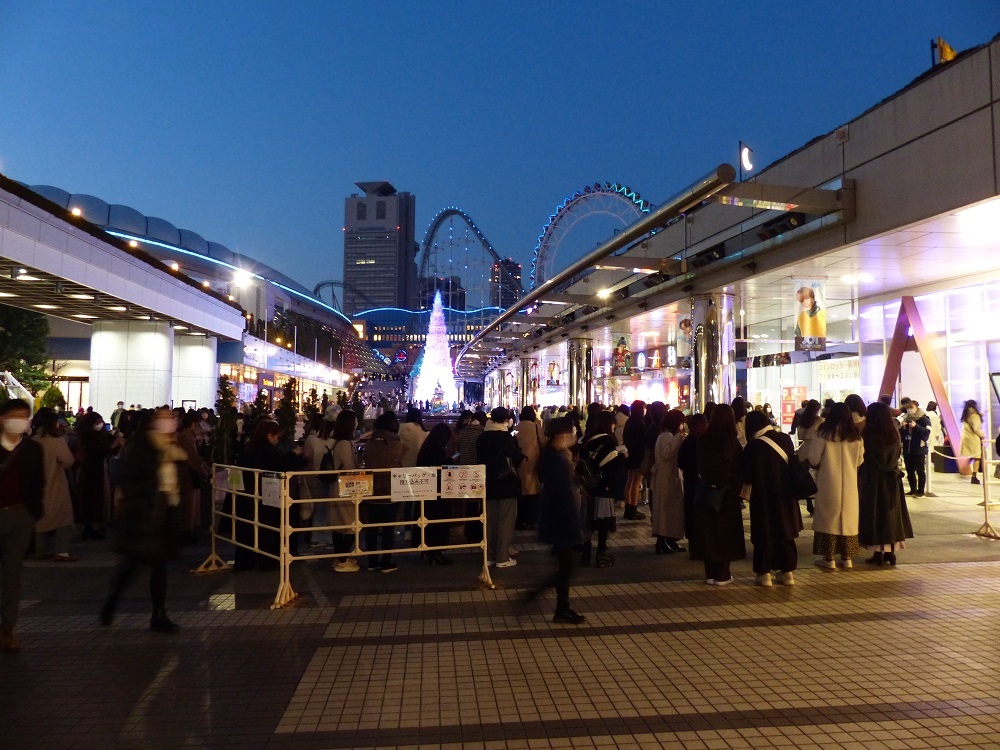 電車は混んでなかった