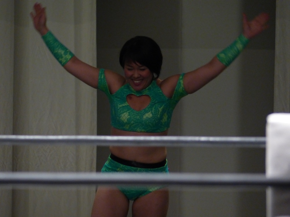 １８日はワールド女子プロレスデイアナも新宿で試合