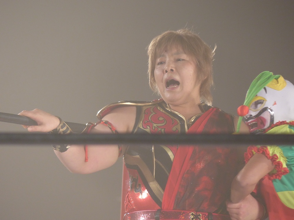 世志琥よしこ選手スターダムの王座とった時は初防衛戦、赤井沙希選手だったんだな