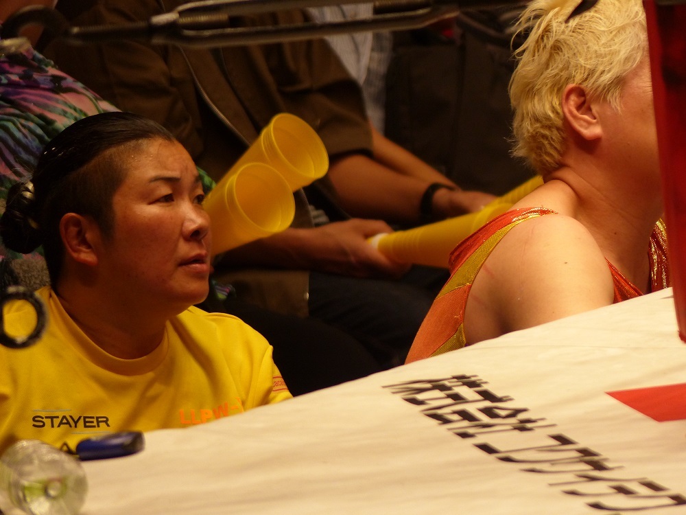 セコンドのおかげで