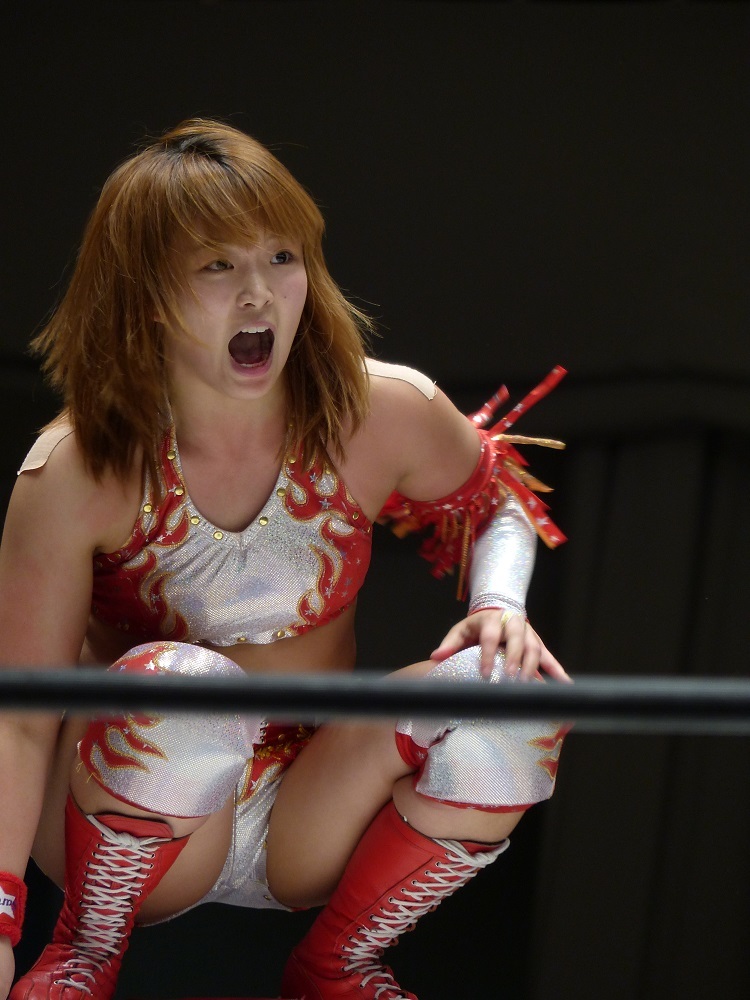 井上京子選手が最後に