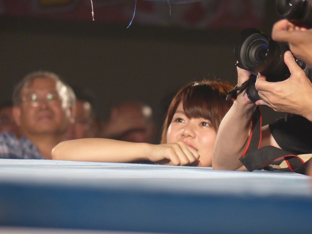 セコンドはこの選手だけか