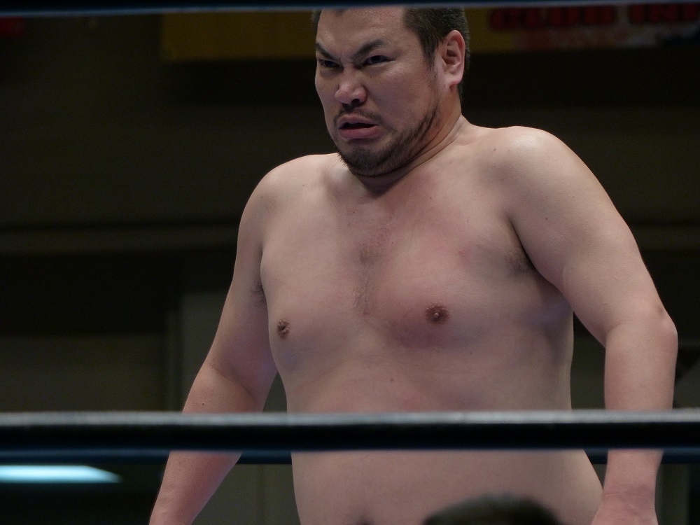 仙台の里村選手ｖｓ男色デイーノｖｓ入江