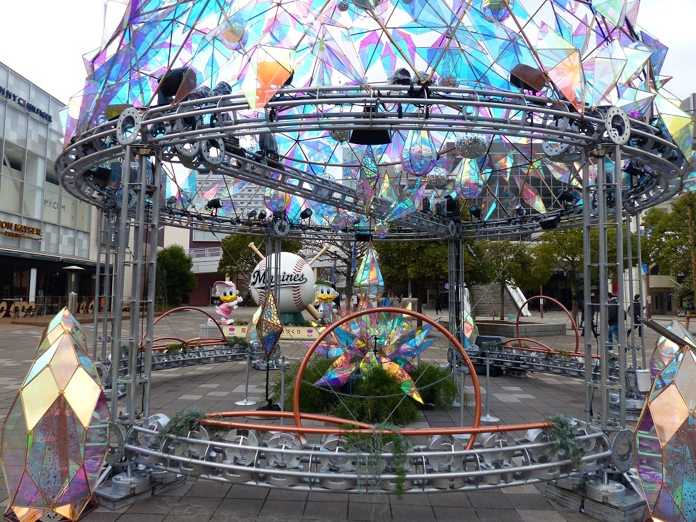 マリーンズの位置が変わってた