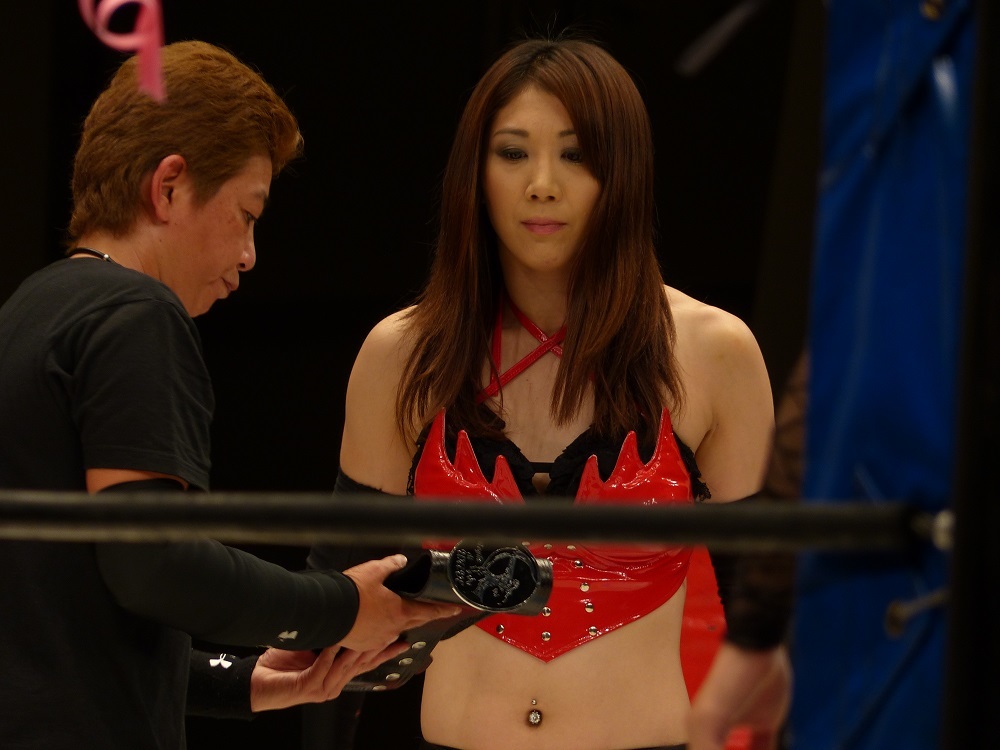 ＷＡＶＥチャンピオンは桜花おうか由美選手