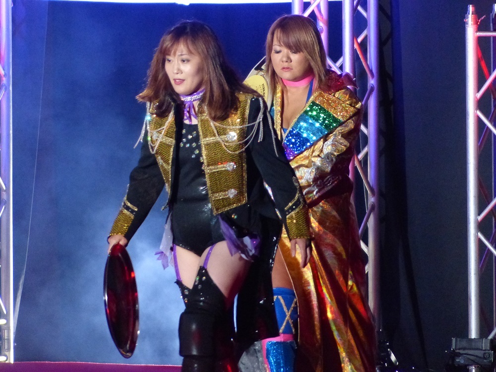 ワールド女子プロレスがカルッツかわさきでやった時は