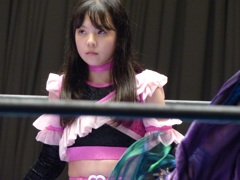 真琴選手が引き上げてくときに 真琴選手が引き上げてくときに