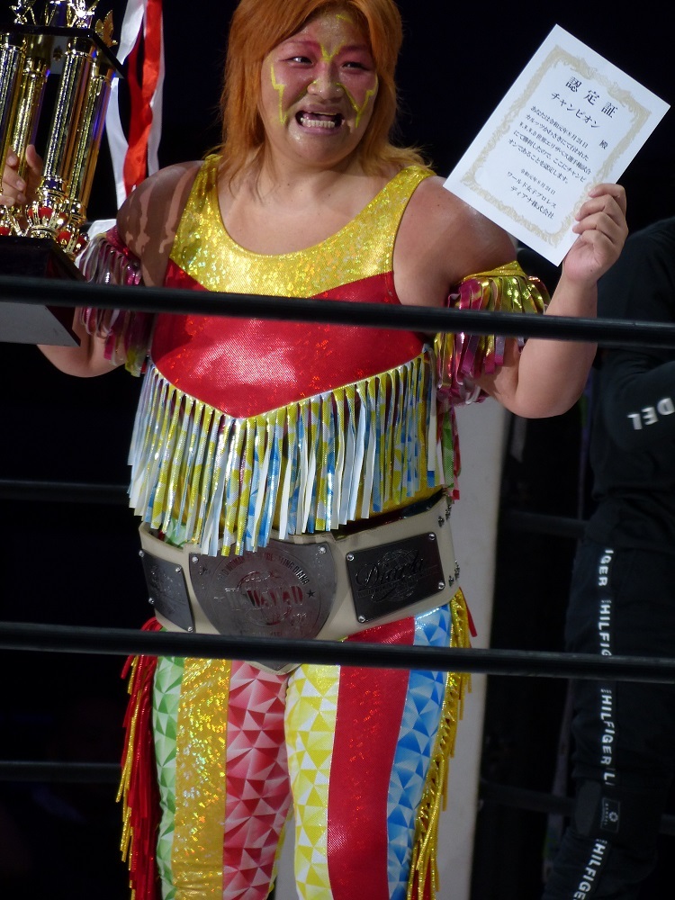 デイアナの井上京子選手を倒したのは
