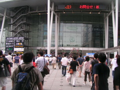 さいたまスーパーアリーナ　サイバーフェステイバルは日曜日だった