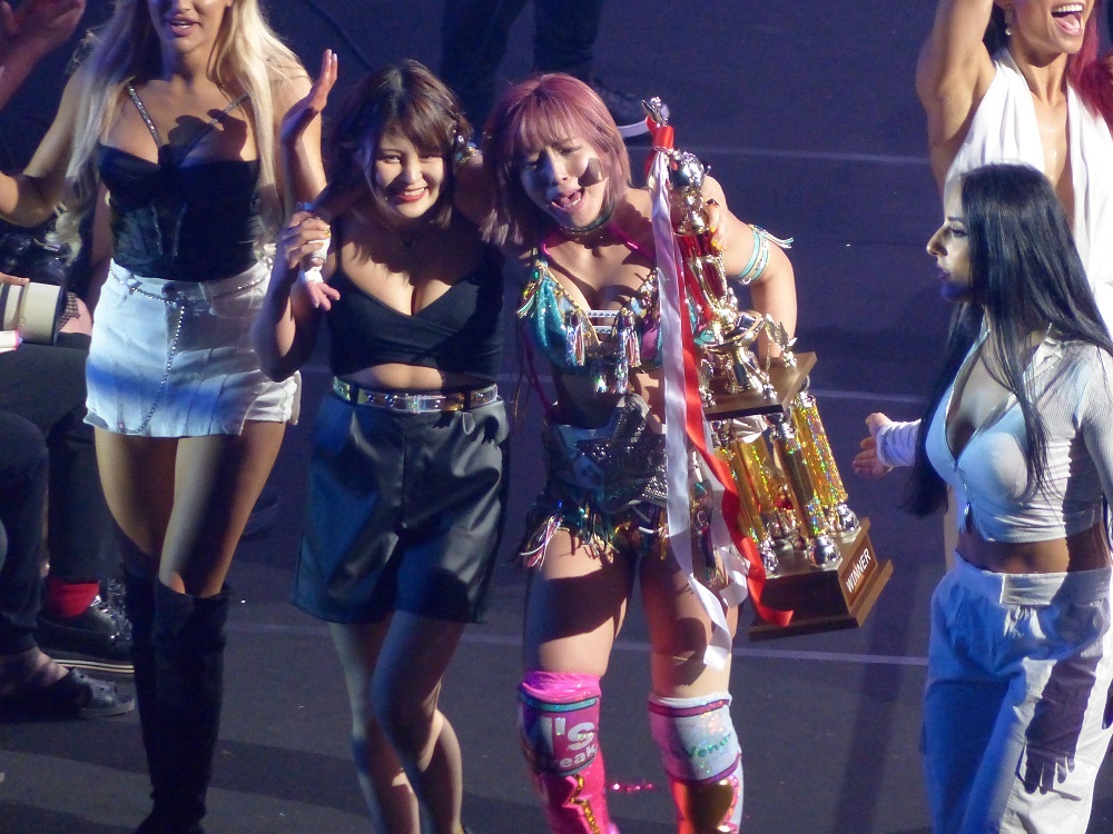 スターダム横浜アリーナは5月2日頃サムライで録画中継