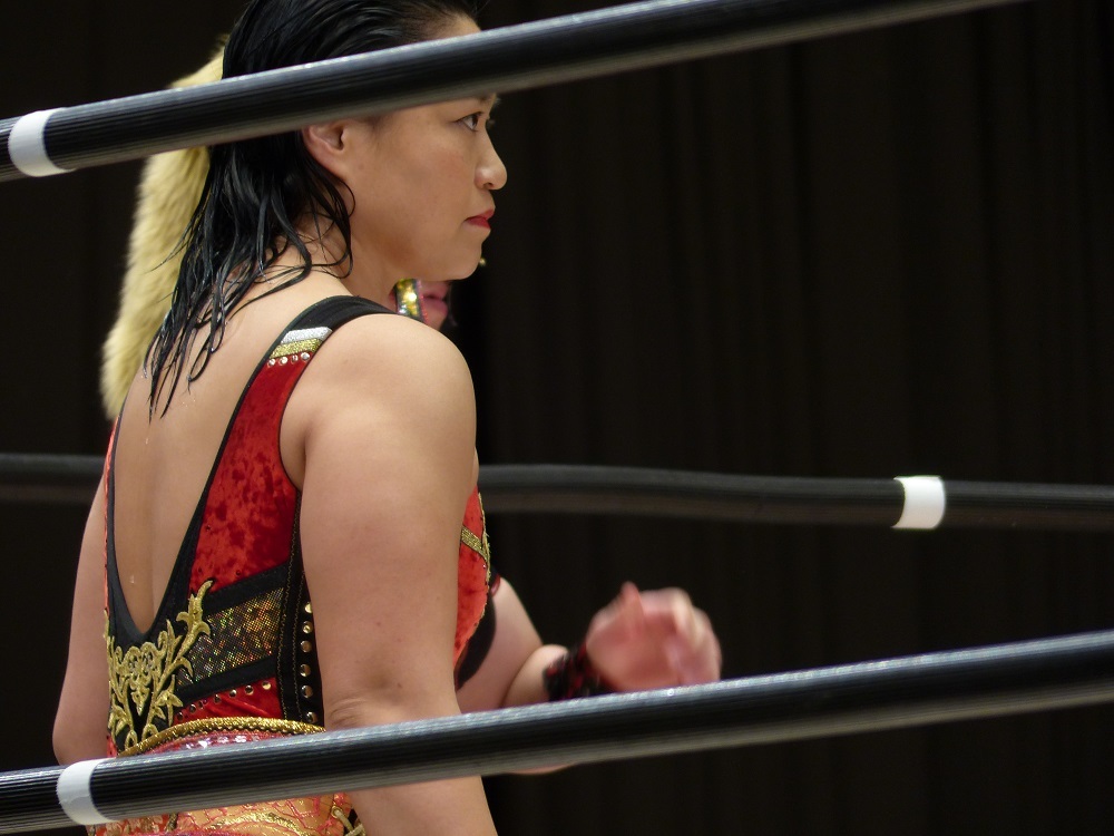 里村選手がチャンピオン時代