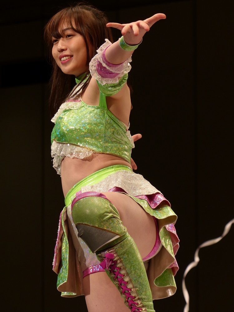 チャンピオン岩谷選手ｖｓチャレンジャー朱里選手