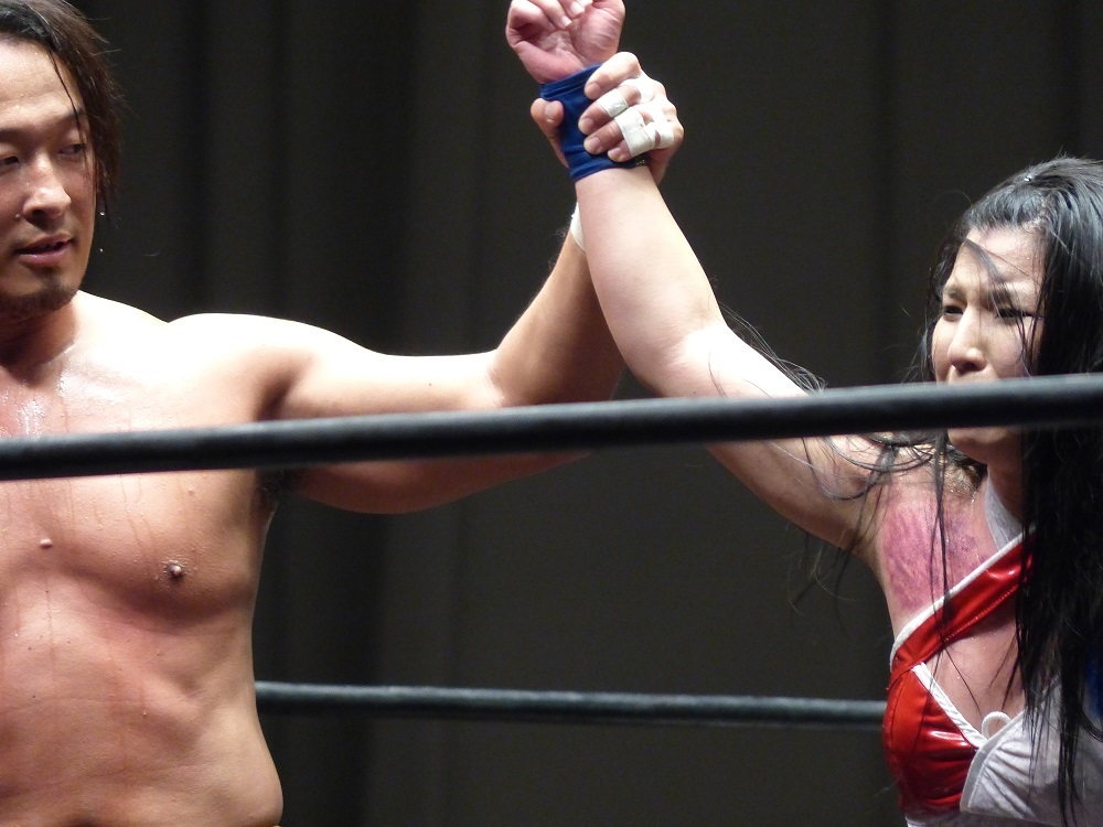 プロレスは女が男に勝てる