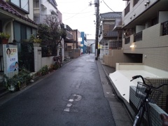 道歩いてる人二人に聞いたね