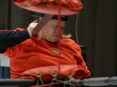 Sareee選手のセコンドで来てた