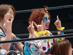 途中から晴れたらしい