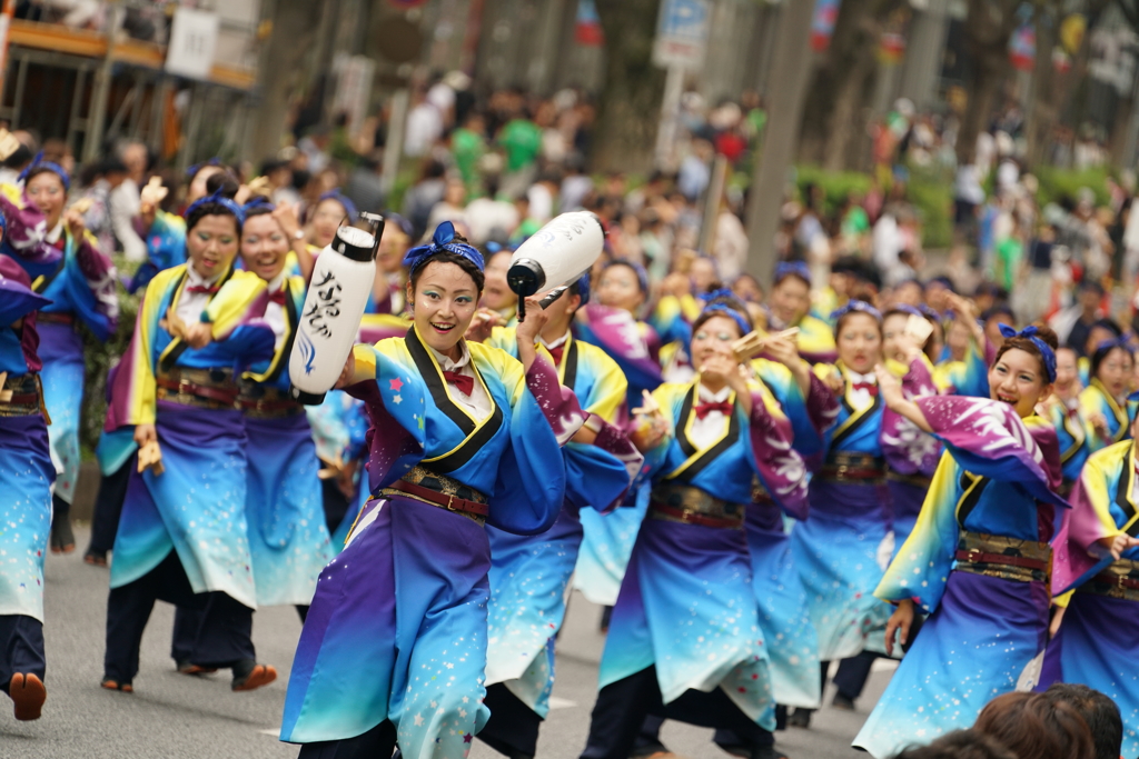 原宿表参道元氣祭 スーパーよさこい 2016