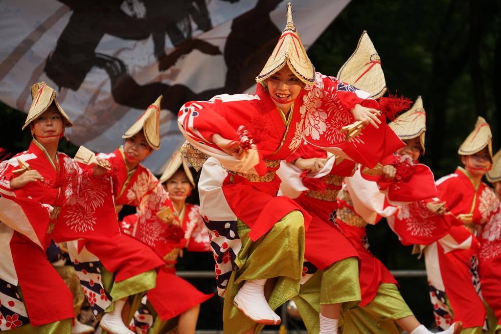 原宿表参道元氣祭 スーパーよさこい 2016