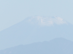 富士山初冠雪