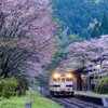 桜のある鉄道風景を求めて