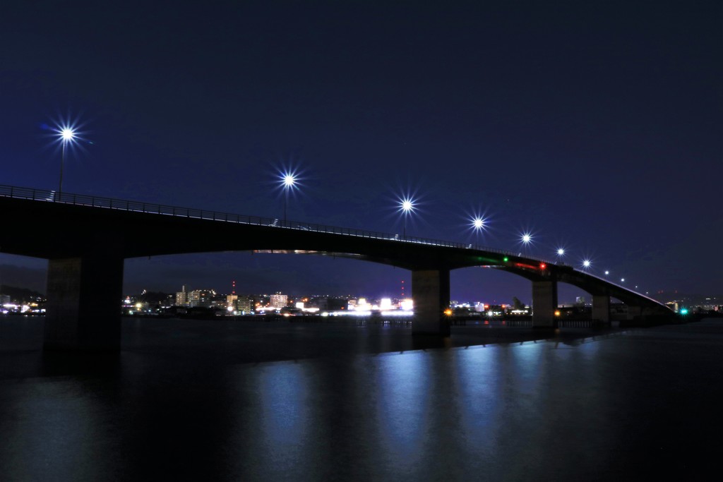 黎明みなと大橋の夜景2