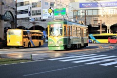 市電の走る風景