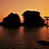 荒平天神からの夕日 3