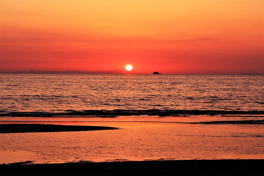 ドラマチックな夕日が見たい